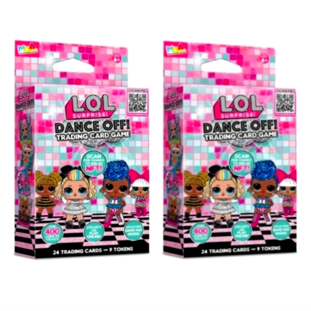 NEW L.O.L. Surprise! Dance Off! Trading Card Game Bundle - 2 Sets